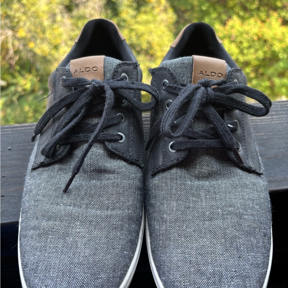 ALDO Men's Black and Gray Sneakers